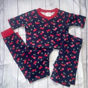 Hanna Andersson Cherry Print Kids Pajamas Set
